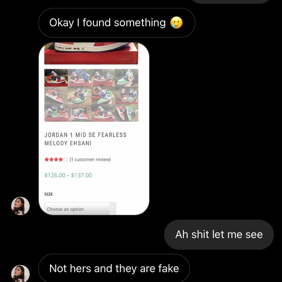 DO NOT BUY FROM THIS POSHER !! - Picture 7 of 11